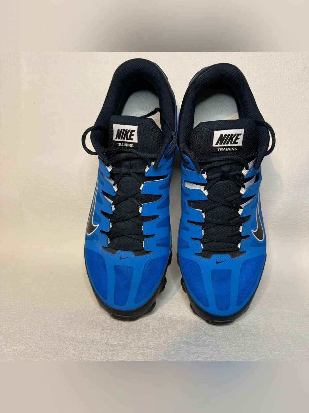 Nike Reax 8 TR Men’s Size 14 Blue Black Training Shoes 621716-401